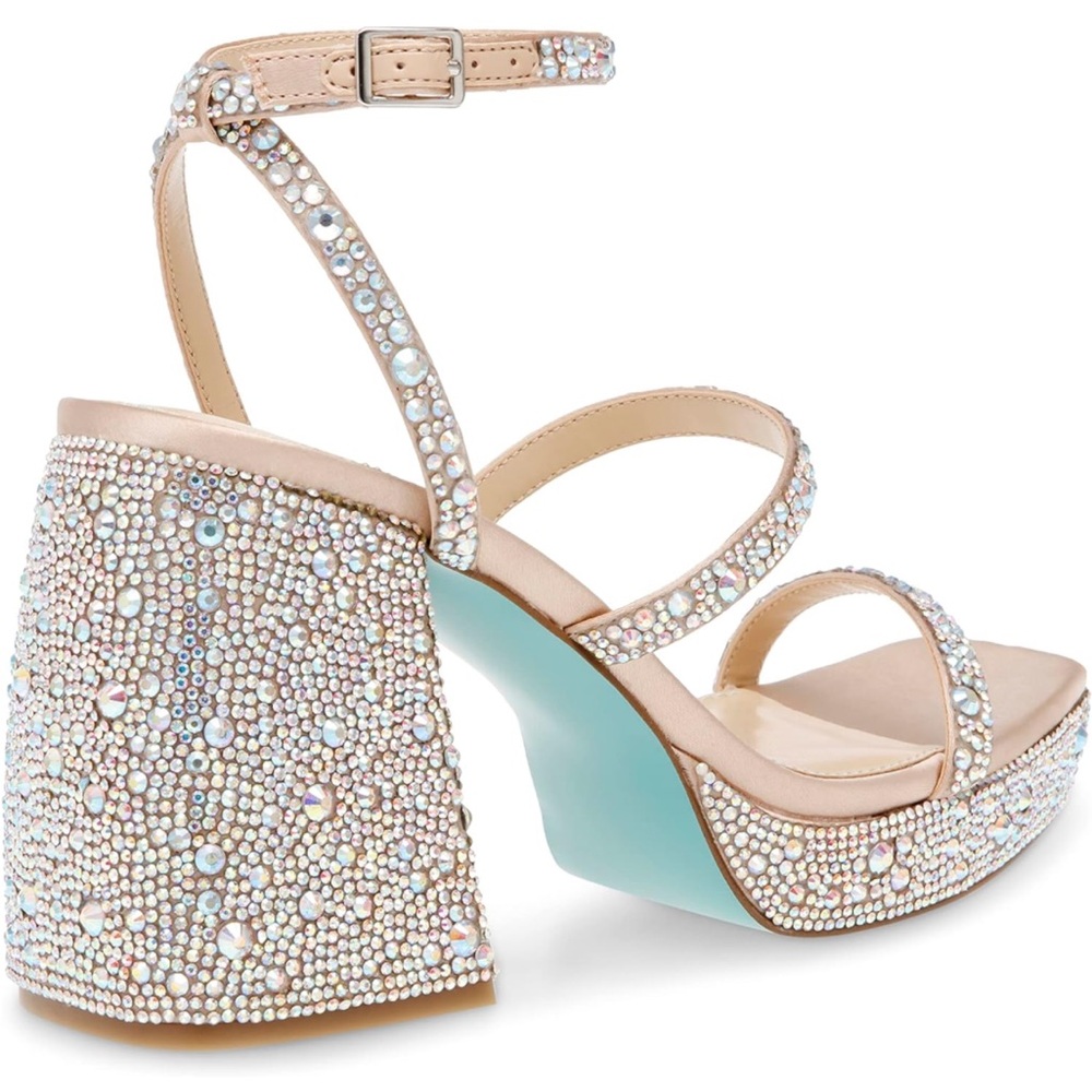 Betsey Johnson Women's Denni Heeled Sandal